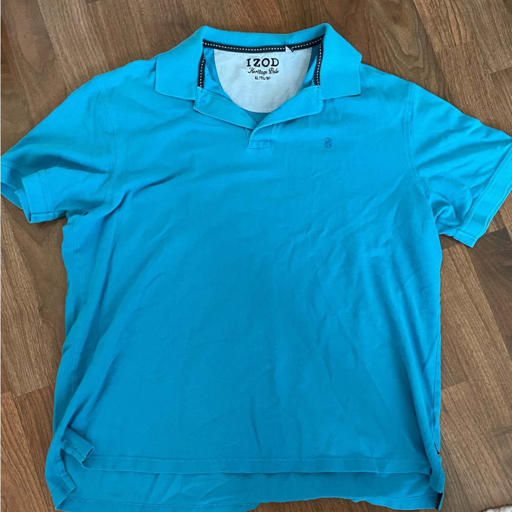 Men’s XL Blue Izod shirt.